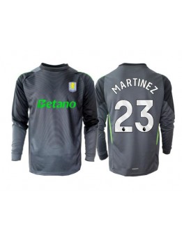 Billige Aston Villa Emiliano Martinez #23 Keeper Hjemmedrakt 2025-26 Langermet